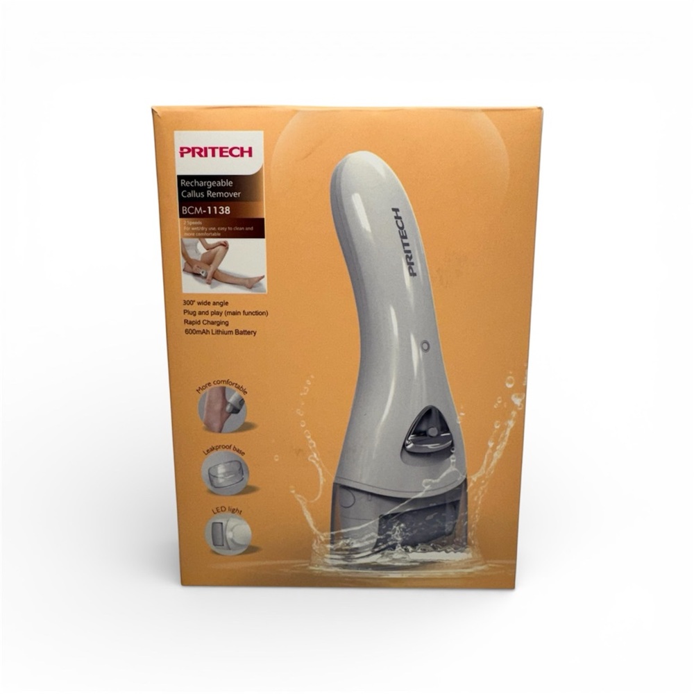 Pritech Rechargeable Callus Remover for Smooth Feet